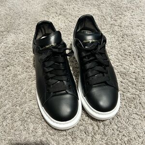 Alexander McQueen Black and White Men's Sneakers
